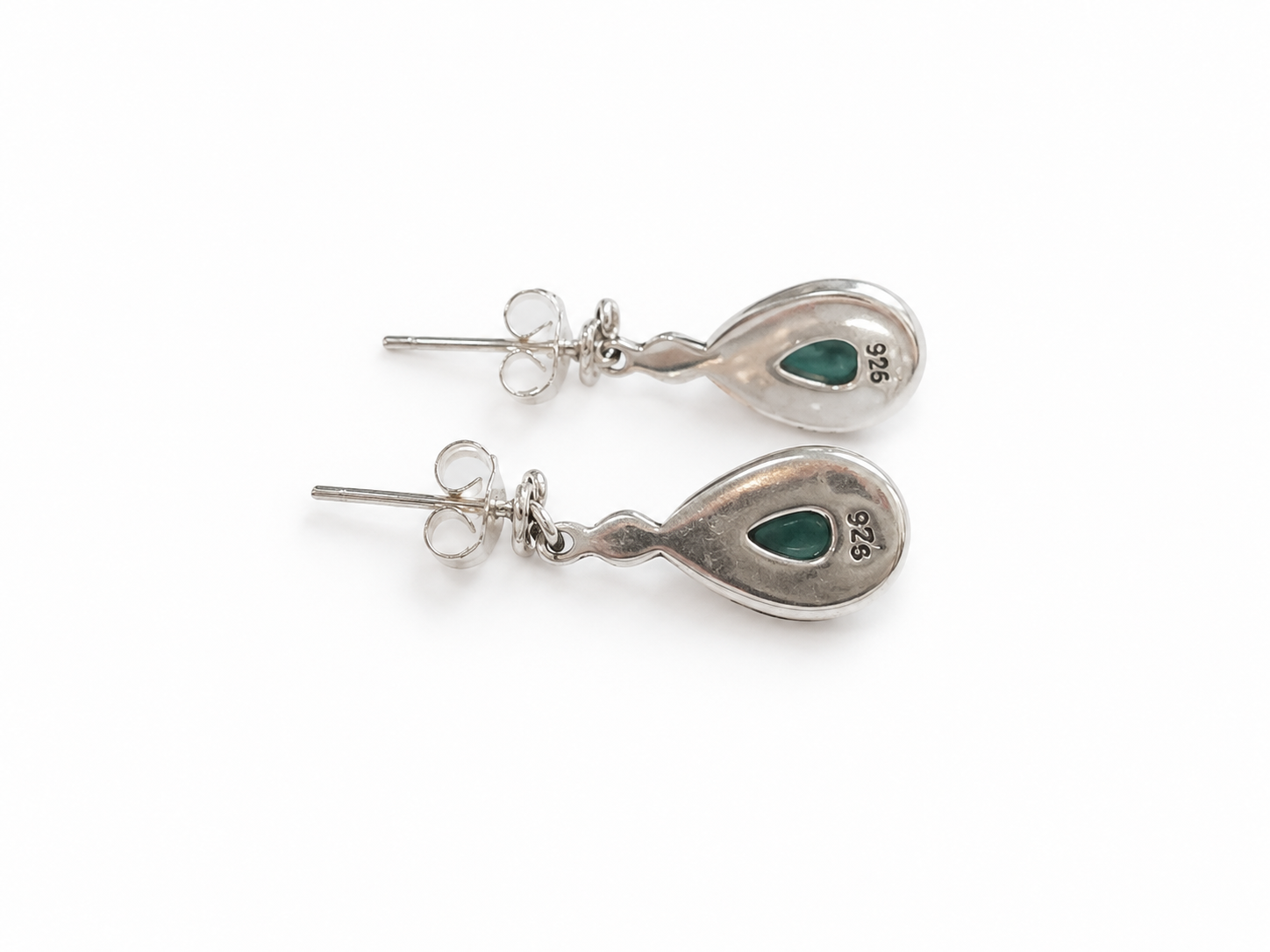 Isidora Larimar Drop Earrings Sterling Silver 925 | Boho Handmade Bali JewelryIsidora | Natural Blue Stone Earrings | Artisan Gift for Her - immagine 5